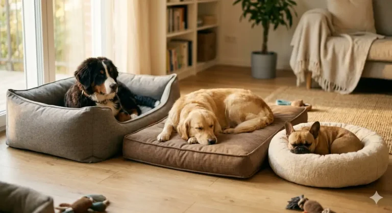 Orthopädisches Hundebett Tiefschlaf ist wichtig